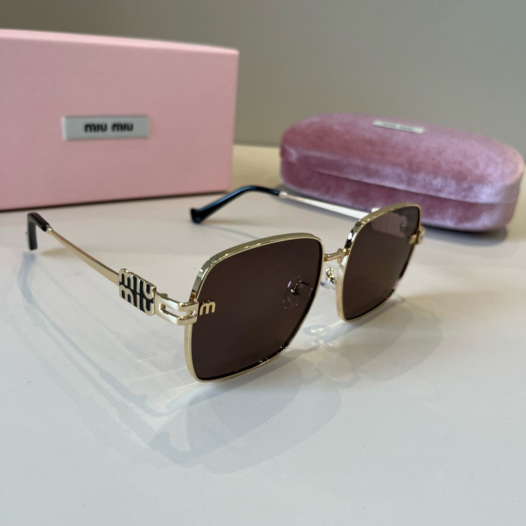 Miu Miu Fashion Brown Lens Sunglasses for Men & Women