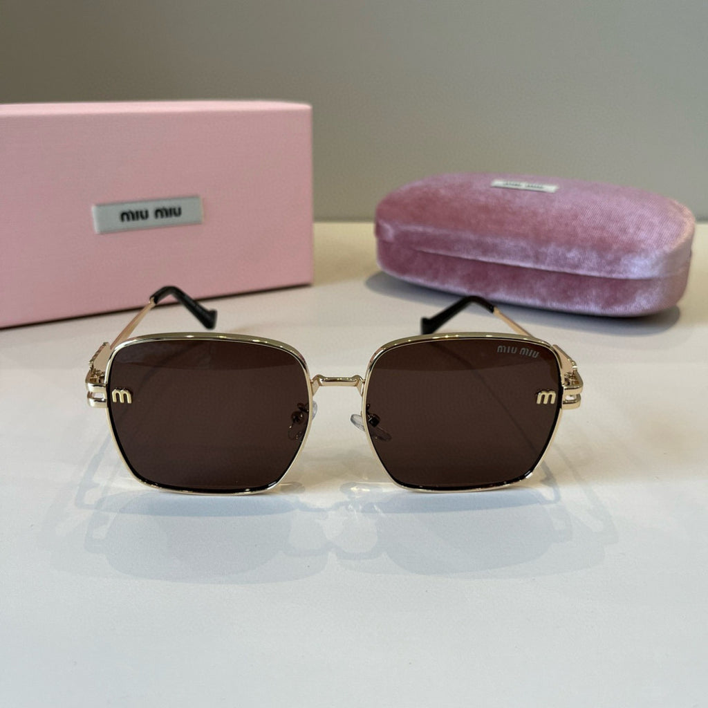Miu Miu Fashion Brown Lens Sunglasses for Men & Women - 383011 - detail image 2