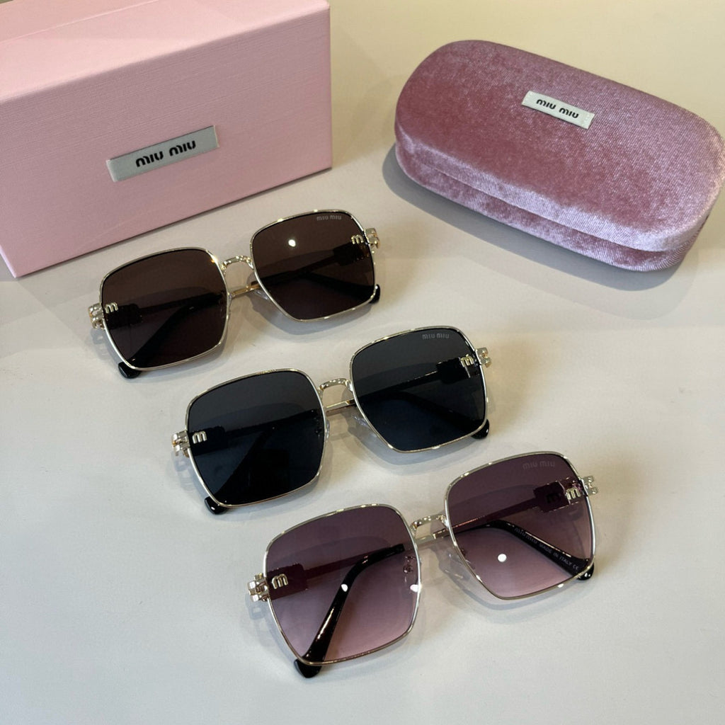 Miu Miu Fashion Silver Lens Sunglasses for Men & Women - 383012 - detail image 10