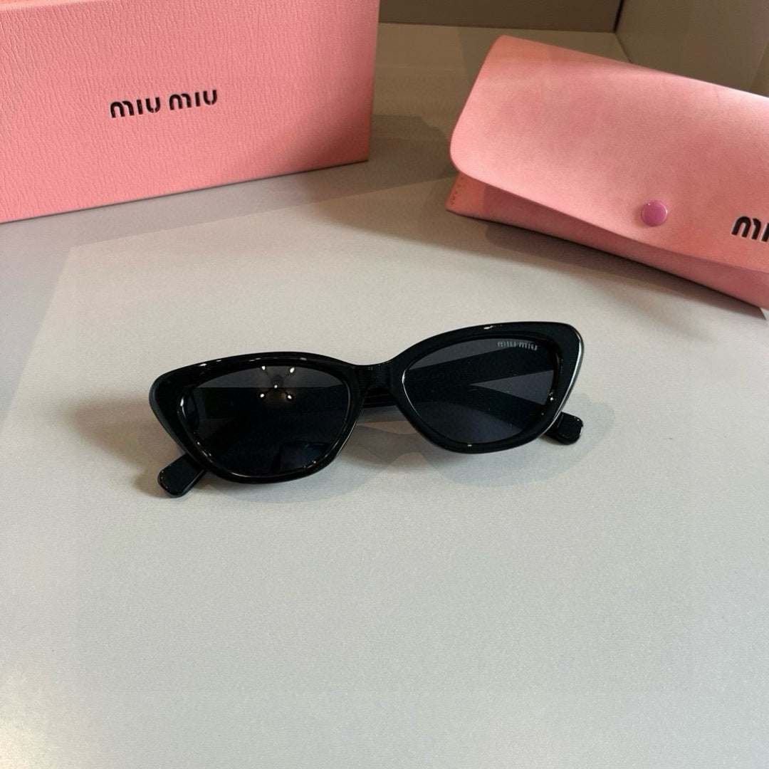 Miu Miu Cat-Eye Silver Lens Sunglasses for Men & Women - 372433 - detail image 5