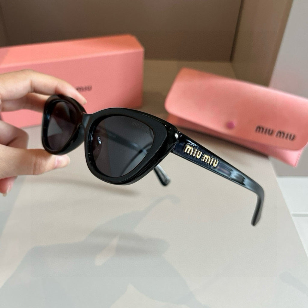 Miu Miu Cat-Eye Silver Lens Sunglasses for Men & Women - 372433 - detail image 3