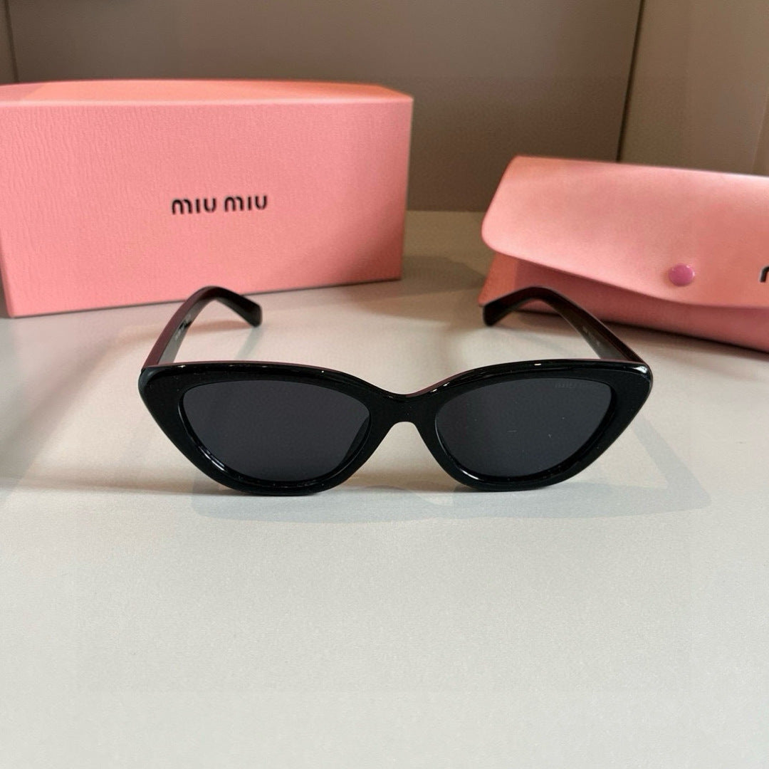 Miu Miu Cat-Eye Silver Lens Sunglasses for Men & Women - 372433 - detail image 2