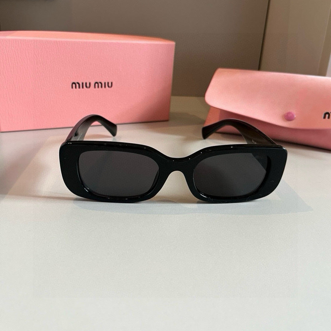 Miu Miu Cat-Eye Silver Lens Sunglasses for Men & Women - 372433 - detail image 6