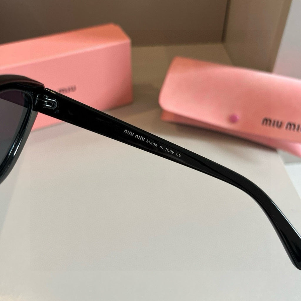 Miu Miu Cat-Eye Silver Lens Sunglasses for Men & Women - 372433 - detail image 7