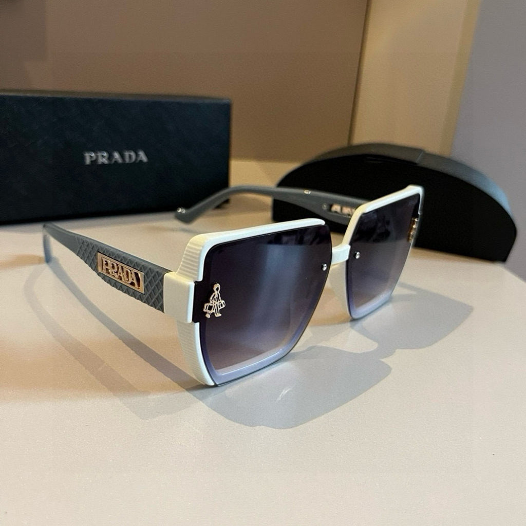Prada Fashion Gold Lens Sunglasses for Women - 432085