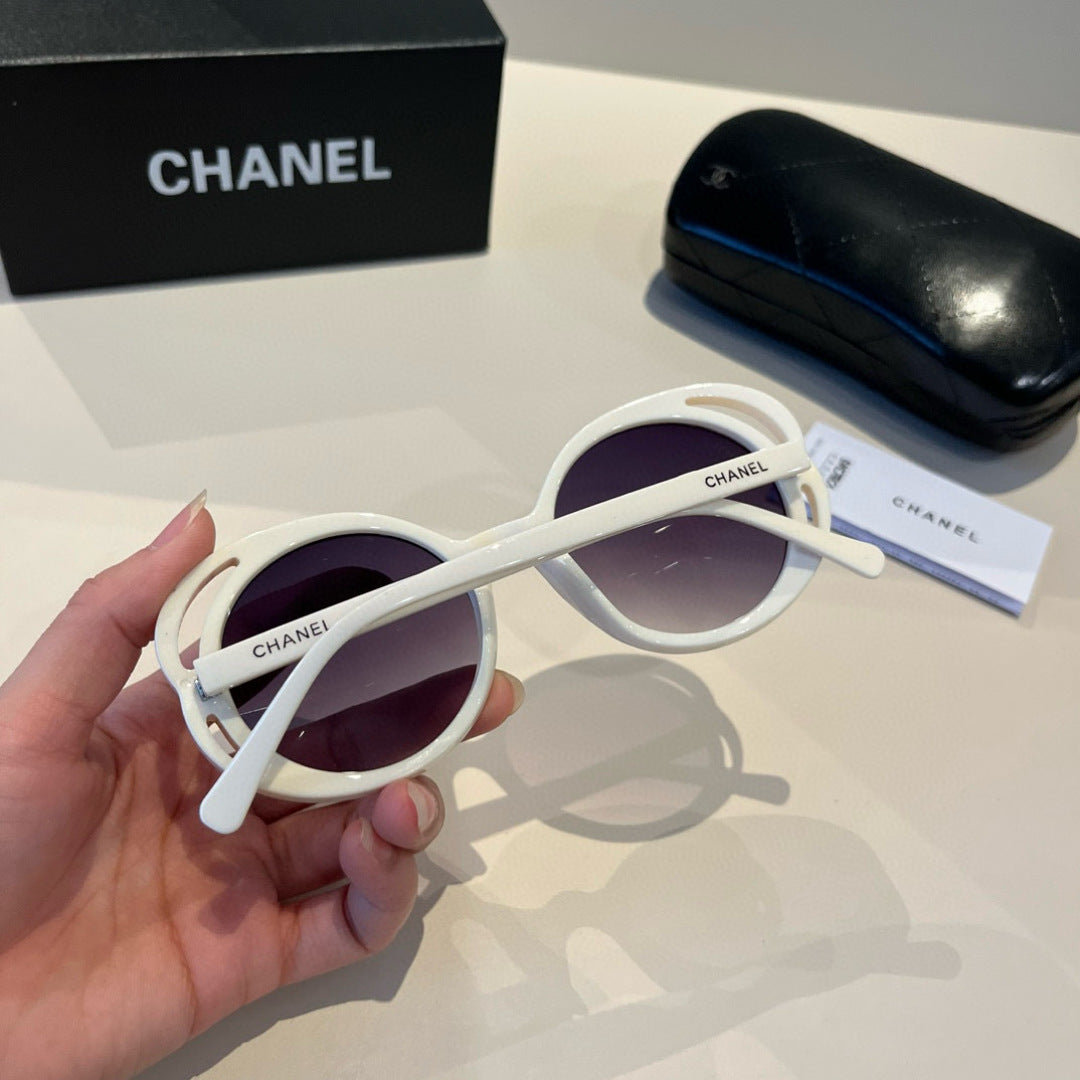 Chanel Fashion Green Lens Sunglasses for Men & Women - detail image 8