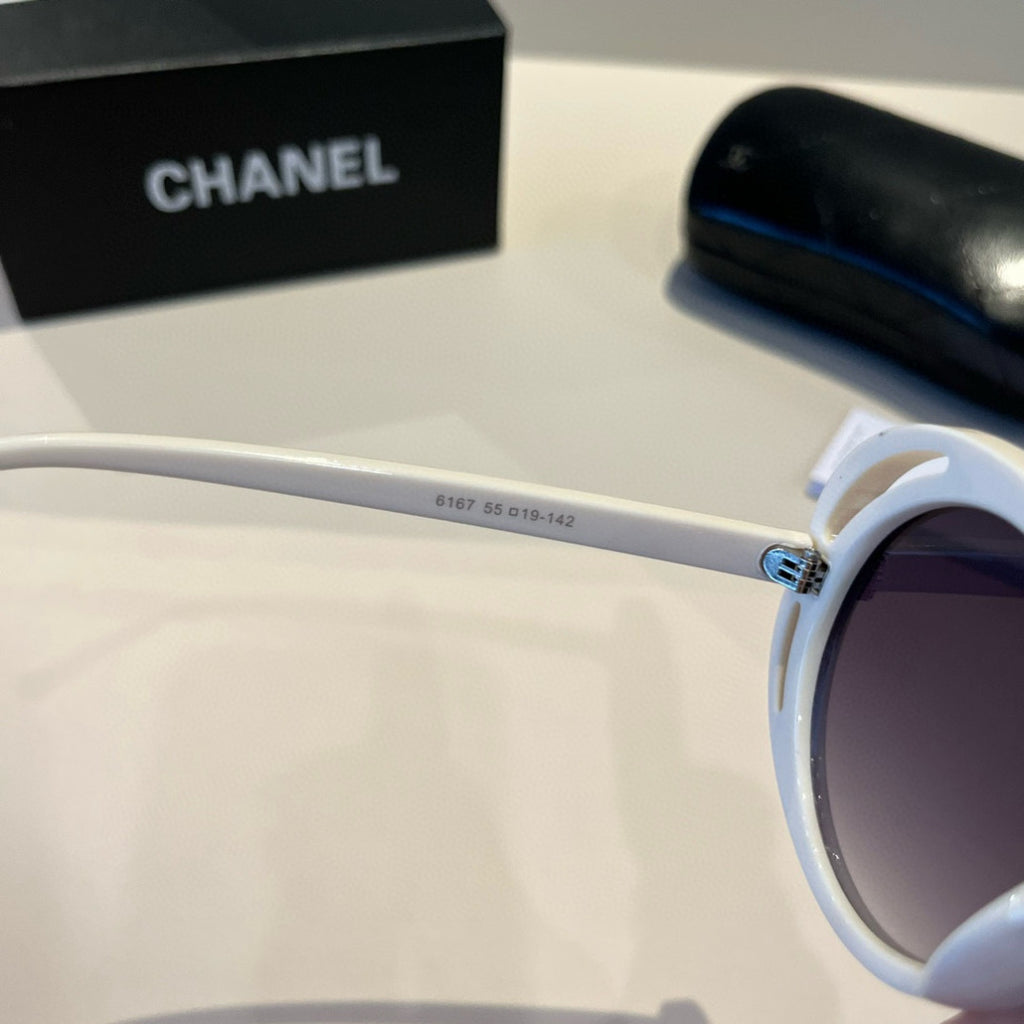 Chanel Fashion Green Lens Sunglasses for Men & Women - detail image 9