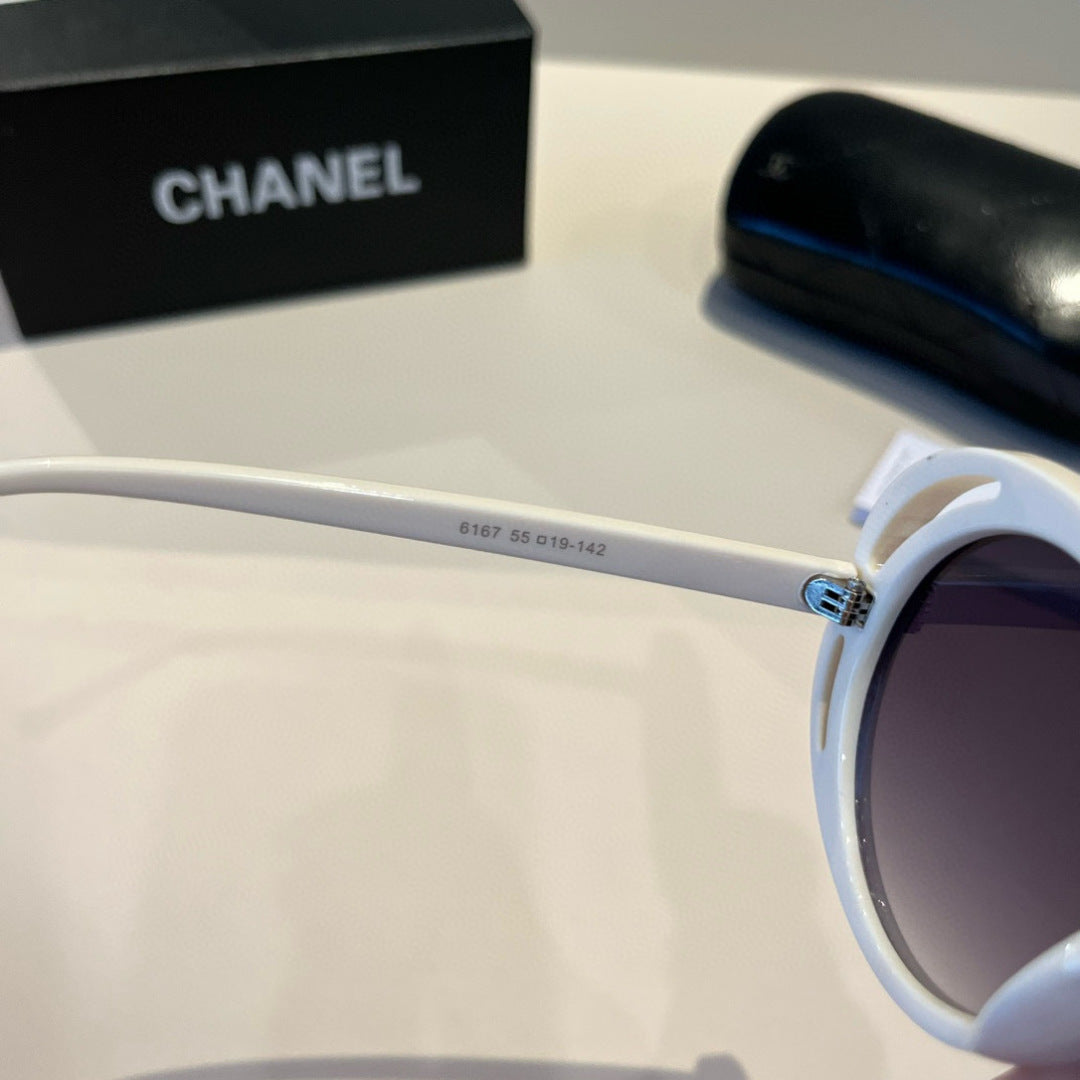 Chanel Fashion Green Lens Sunglasses for Men & Women - detail image 9