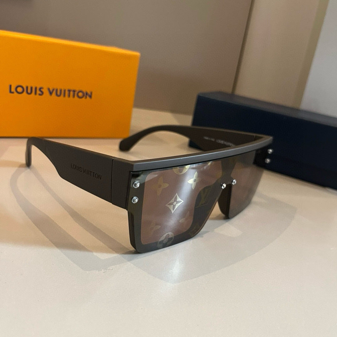 Louis Vuitton Fashion Brown Lens Sunglasses for Men & Women - 371294