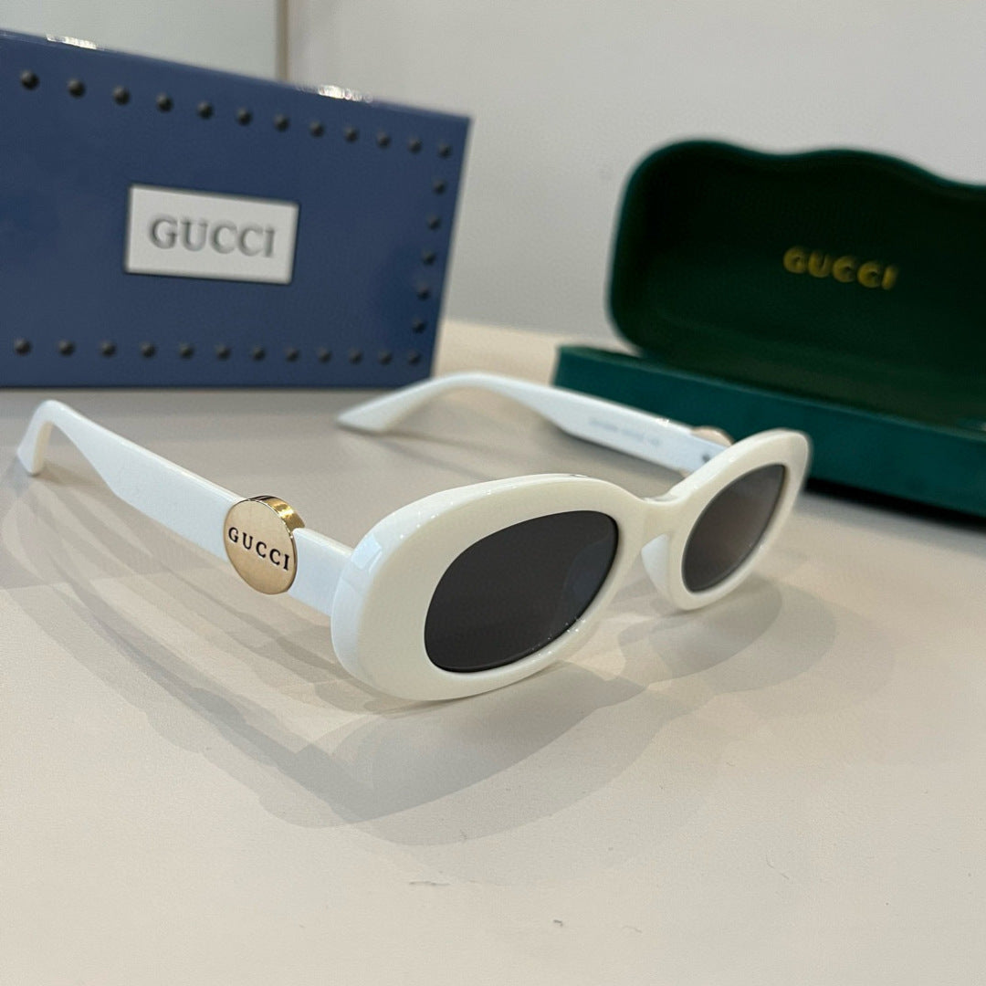 Gucci Fashion Silver Lens Sunglasses for Men & Women - 371510