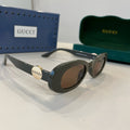 Gucci Fashion Silver Lens Sunglasses for Men & Women - 371511