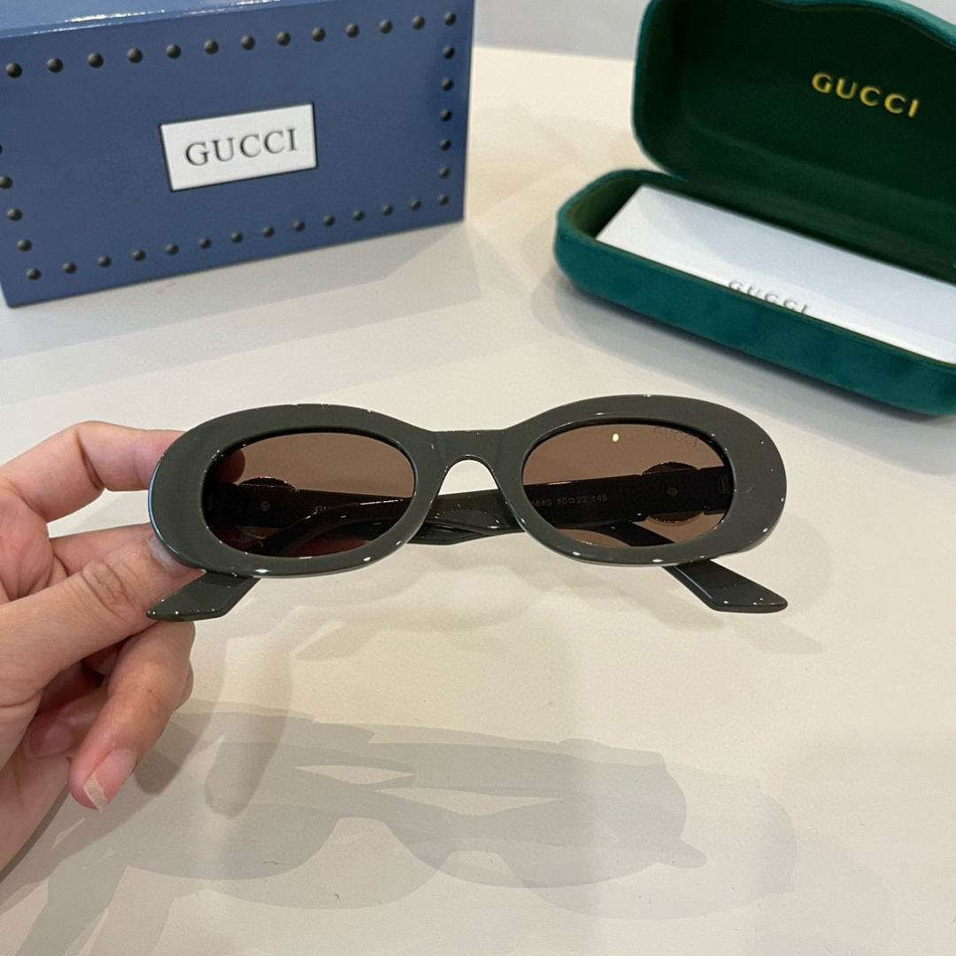 Gucci Fashion Silver Lens Sunglasses for Men & Women - 371511 - detail image 4