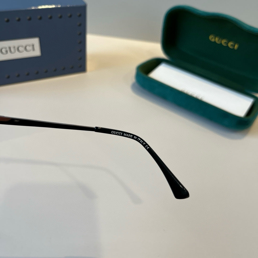Gucci Metal Aviator Silver Lens Sunglasses for Men & Women - 371514 - detail image 5