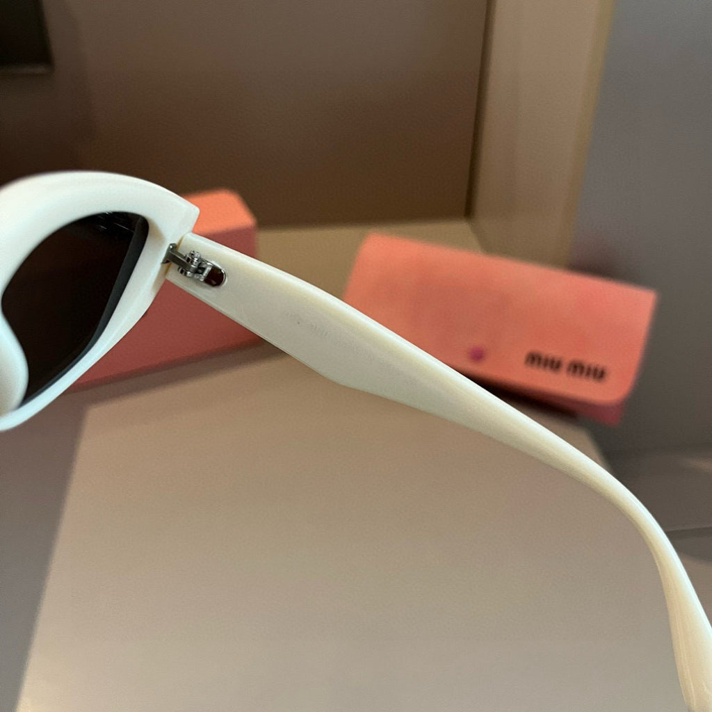 Miu Miu Cat-Eye Gold Lens Sunglasses for Men & Women - 372430 - detail image 7