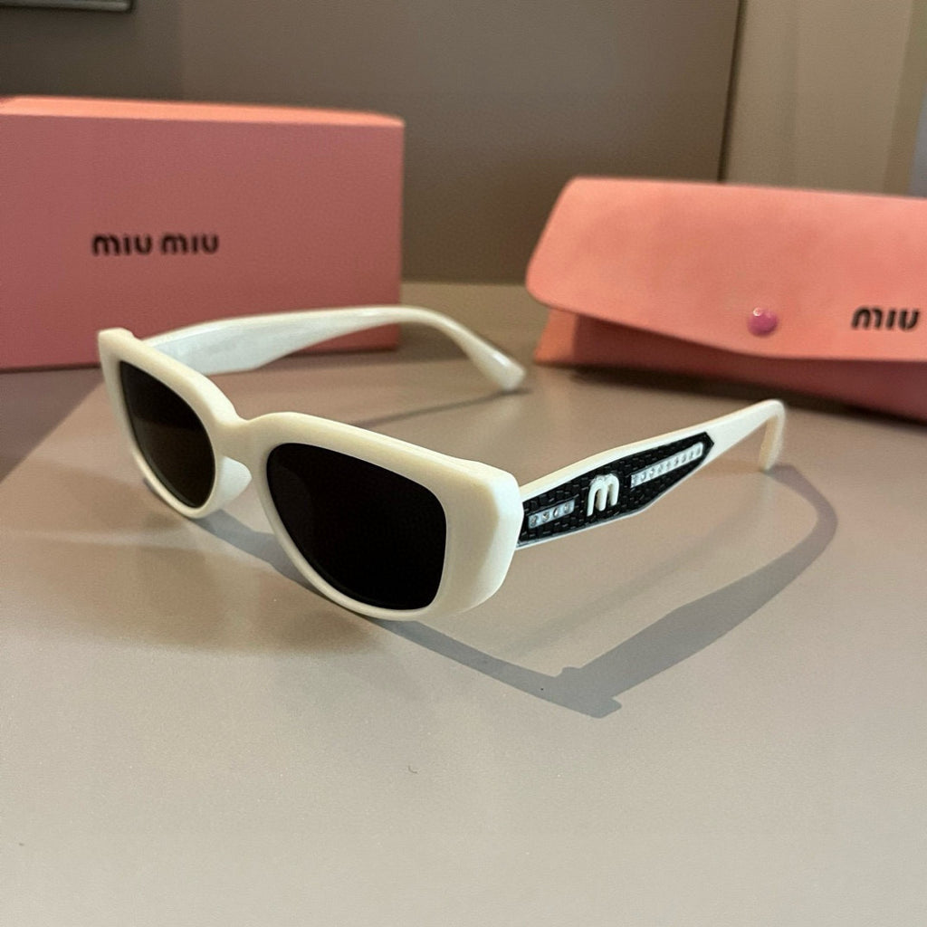 Miu Miu Cat-Eye Gold Lens Sunglasses for Men & Women - 372430 - detail image 3