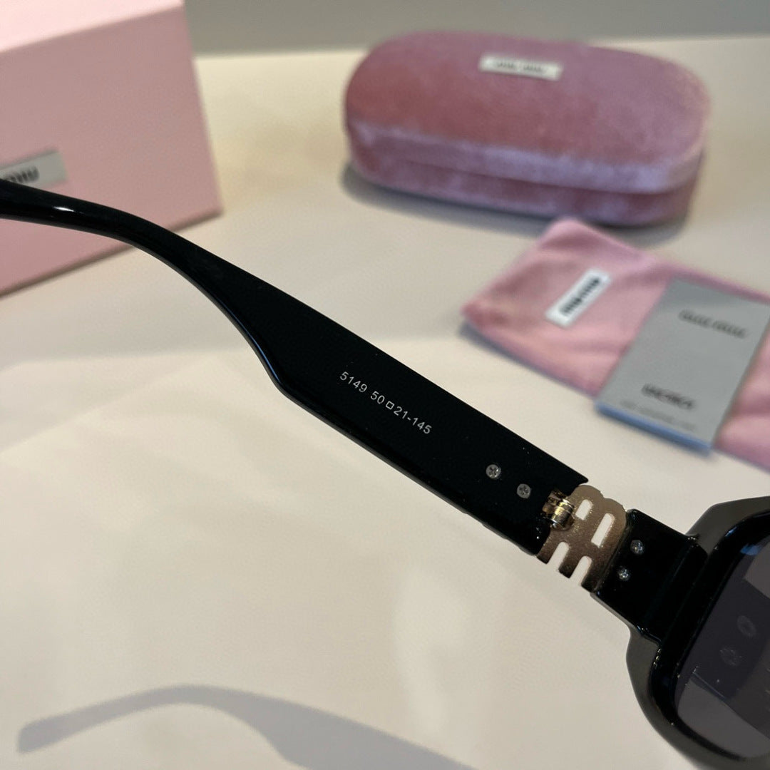 Miu Miu Cat-Eye Black Lens Sunglasses for Men & Women - 372431 - detail image 10