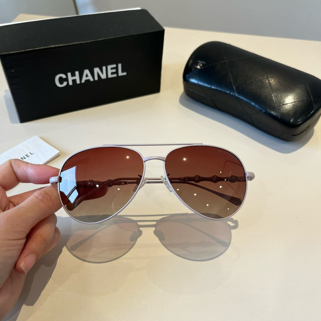 Chanel Fashion Red Lens Sunglasses for Men & Women - 371713 - detail image 5