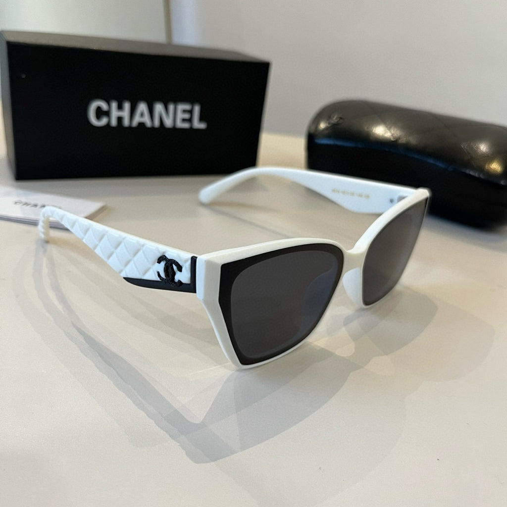 Chanel Fashion Silver Lens Sunglasses for Men & Women - 371715