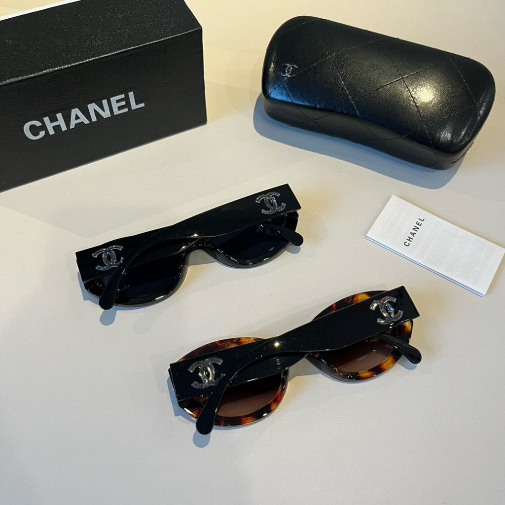 Chanel Polarized Fashion Black Lens Sunglasses for Men & Women - 371717 - detail image 11
