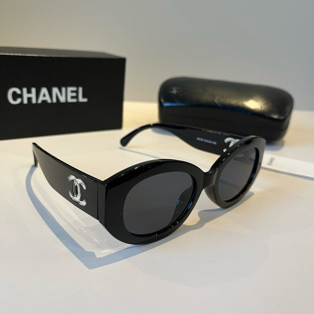 Chanel Polarized Fashion Black Lens Sunglasses for Men & Women - 371717
