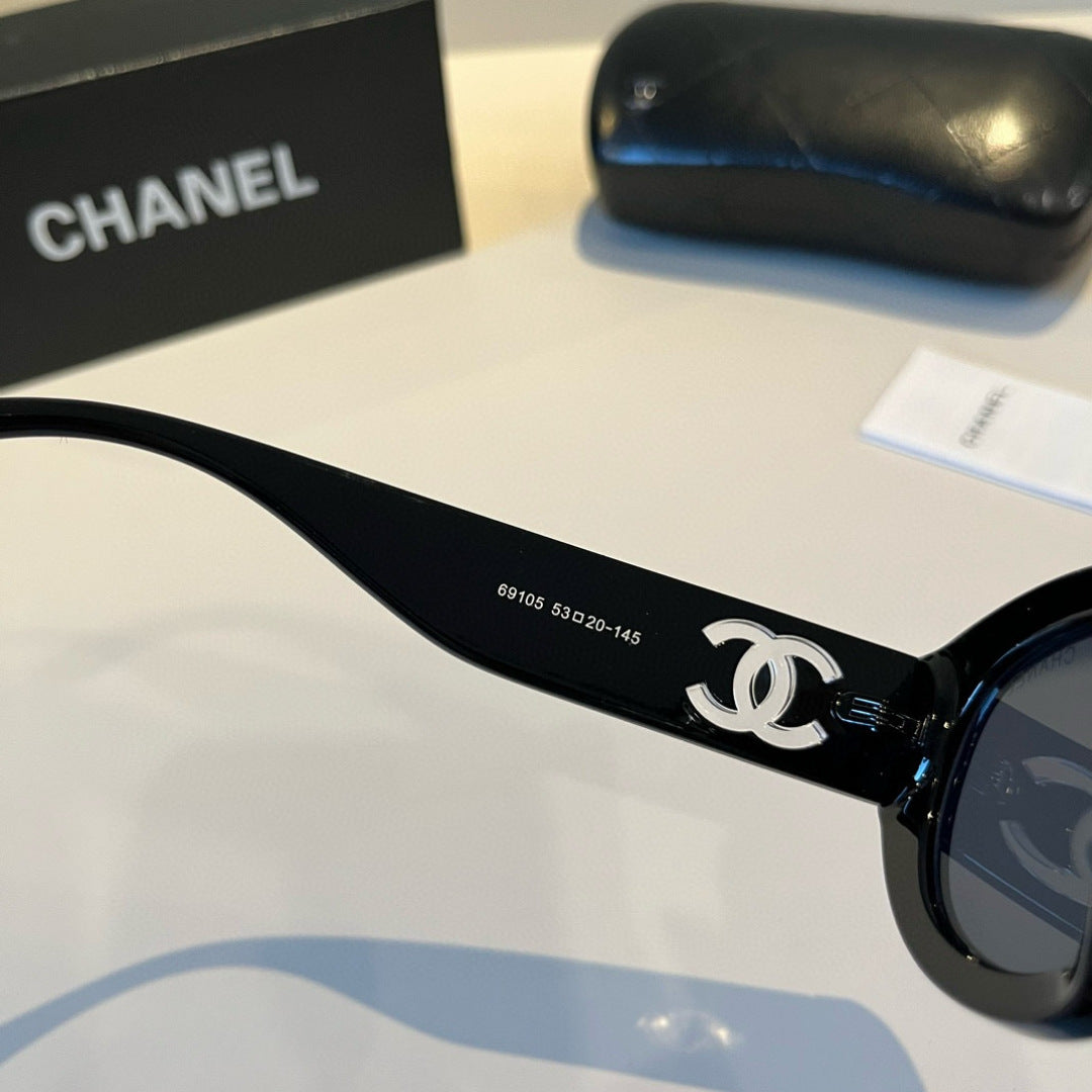 Chanel Polarized Fashion Black Lens Sunglasses for Men & Women - 371717 - detail image 10