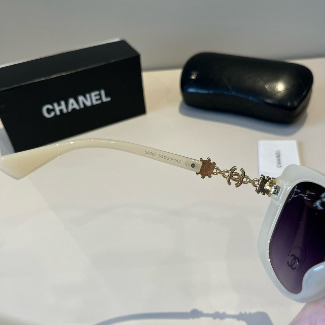 Chanel Polarized Fashion Silver Lens Sunglasses for Men & Women - 382244 - detail image 9
