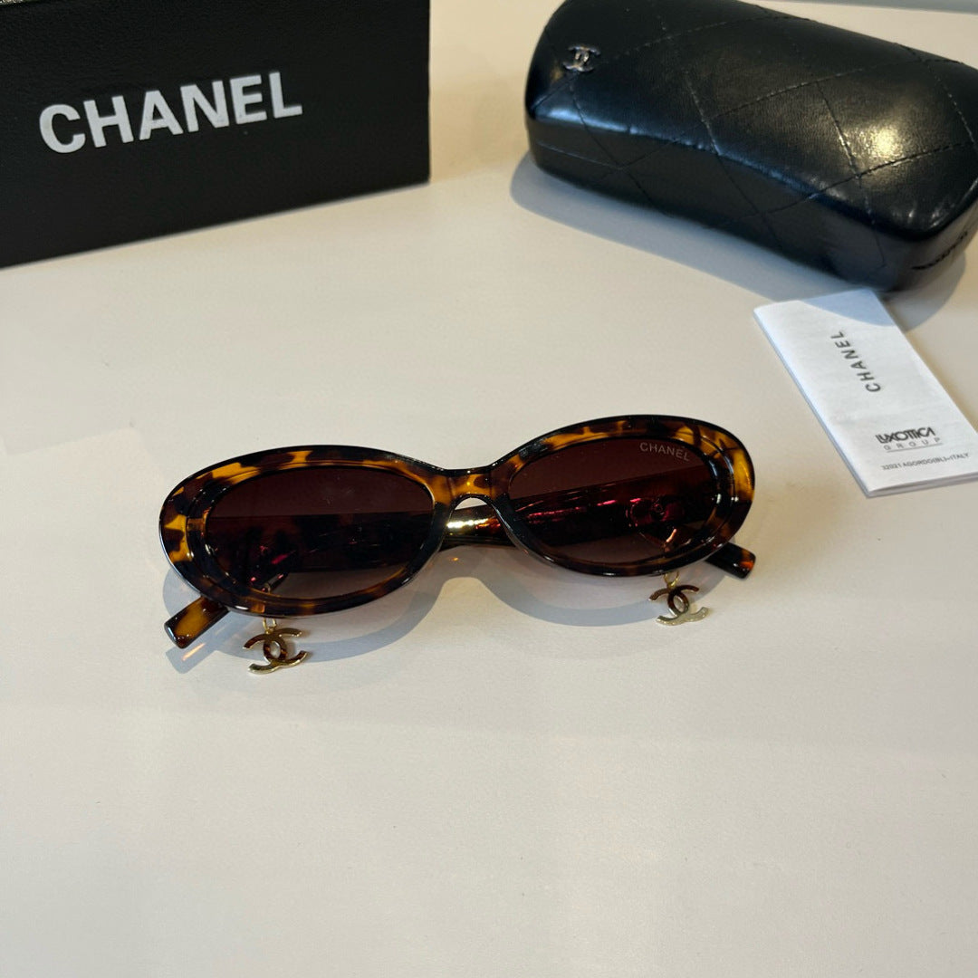 Chanel Oversized Brown Lens Sunglasses for Men & Women - 415347 - detail image 10