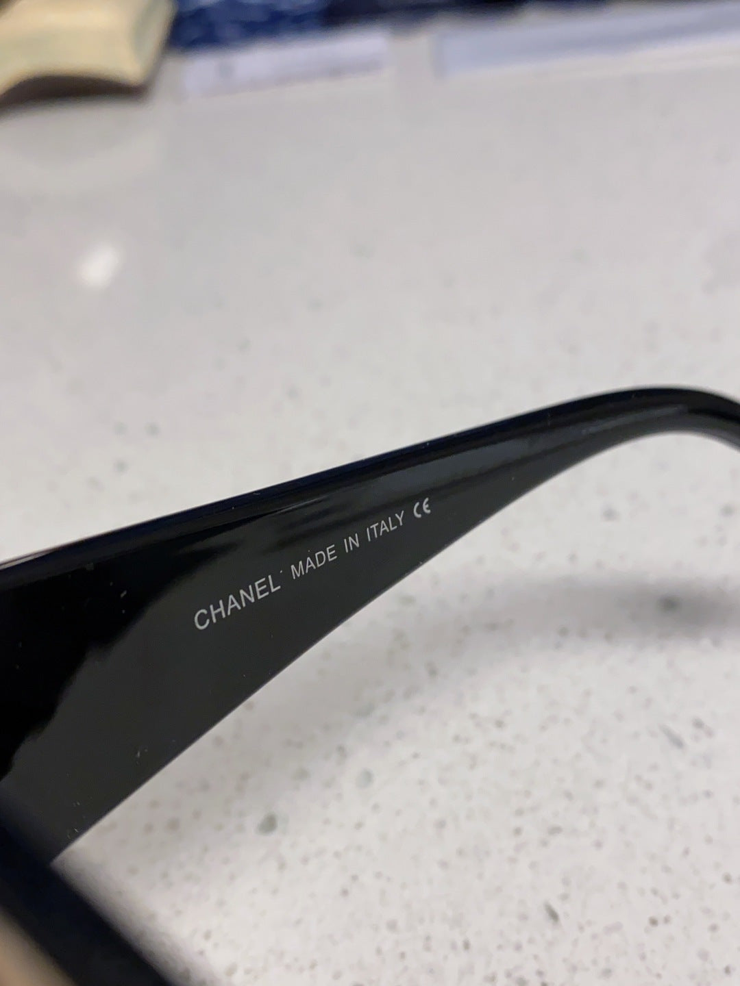 Chanel Metal Square Silver Lens Sunglasses for Women - detail image 8