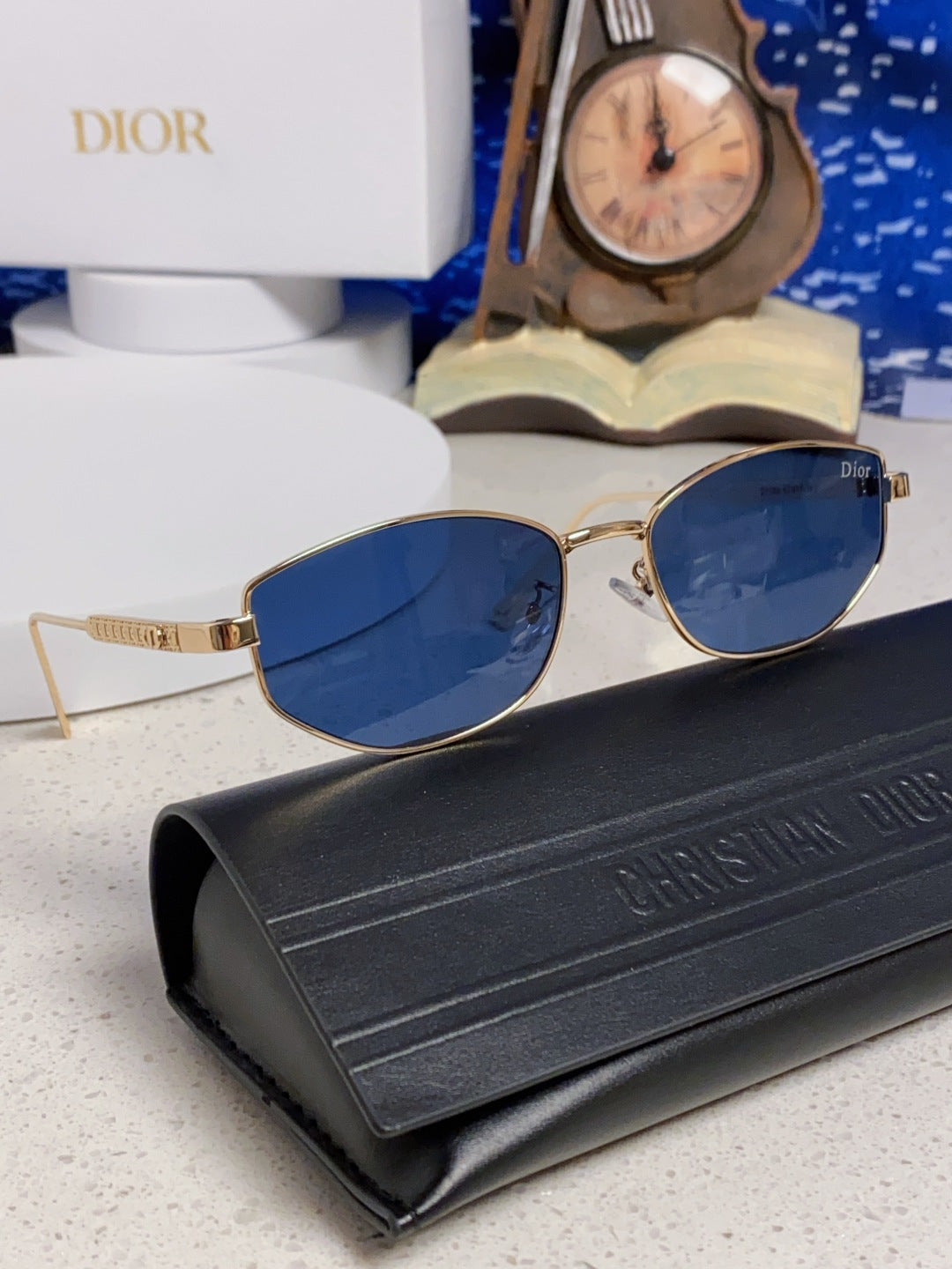 Dior Metal Round Brown Lens Sunglasses for Men & Women - detail image 10