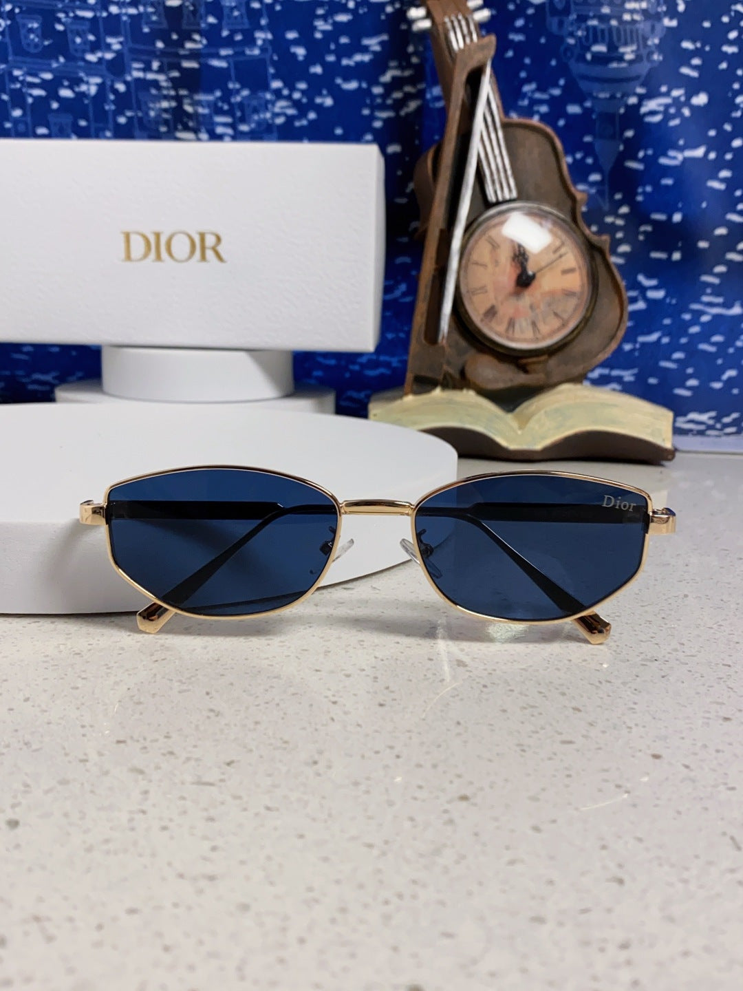 Dior Metal Round Brown Lens Sunglasses for Men & Women - detail image 9