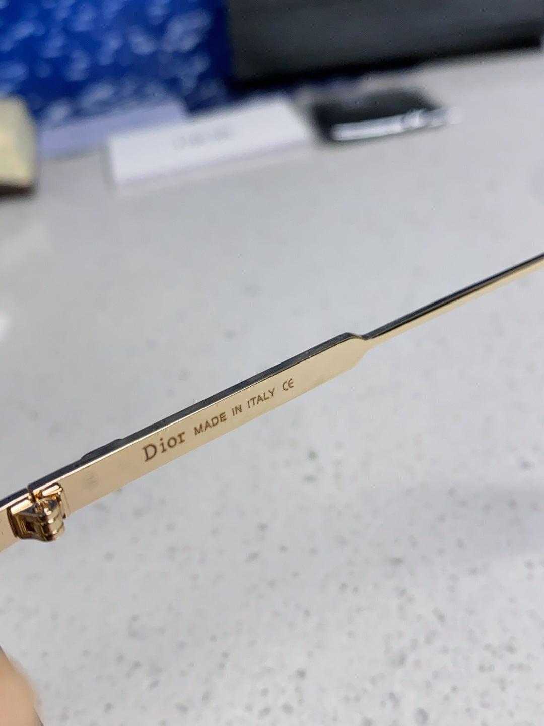 Dior Metal Round Silver Lens Sunglasses for Men & Women - detail image 7