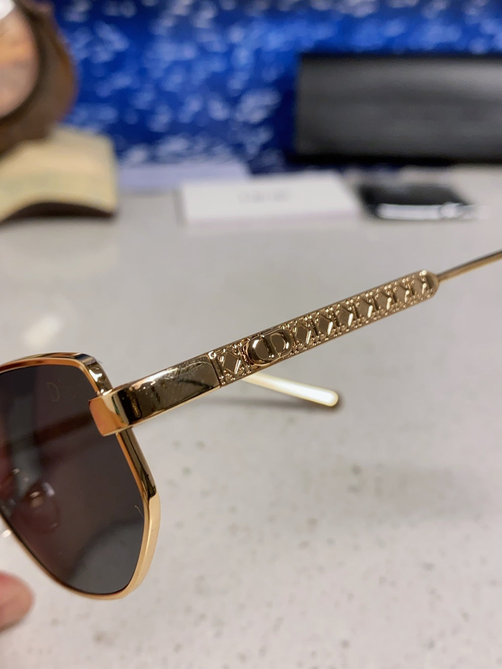 Dior Metal Round Silver Lens Sunglasses for Men & Women - 158406 - detail image 6