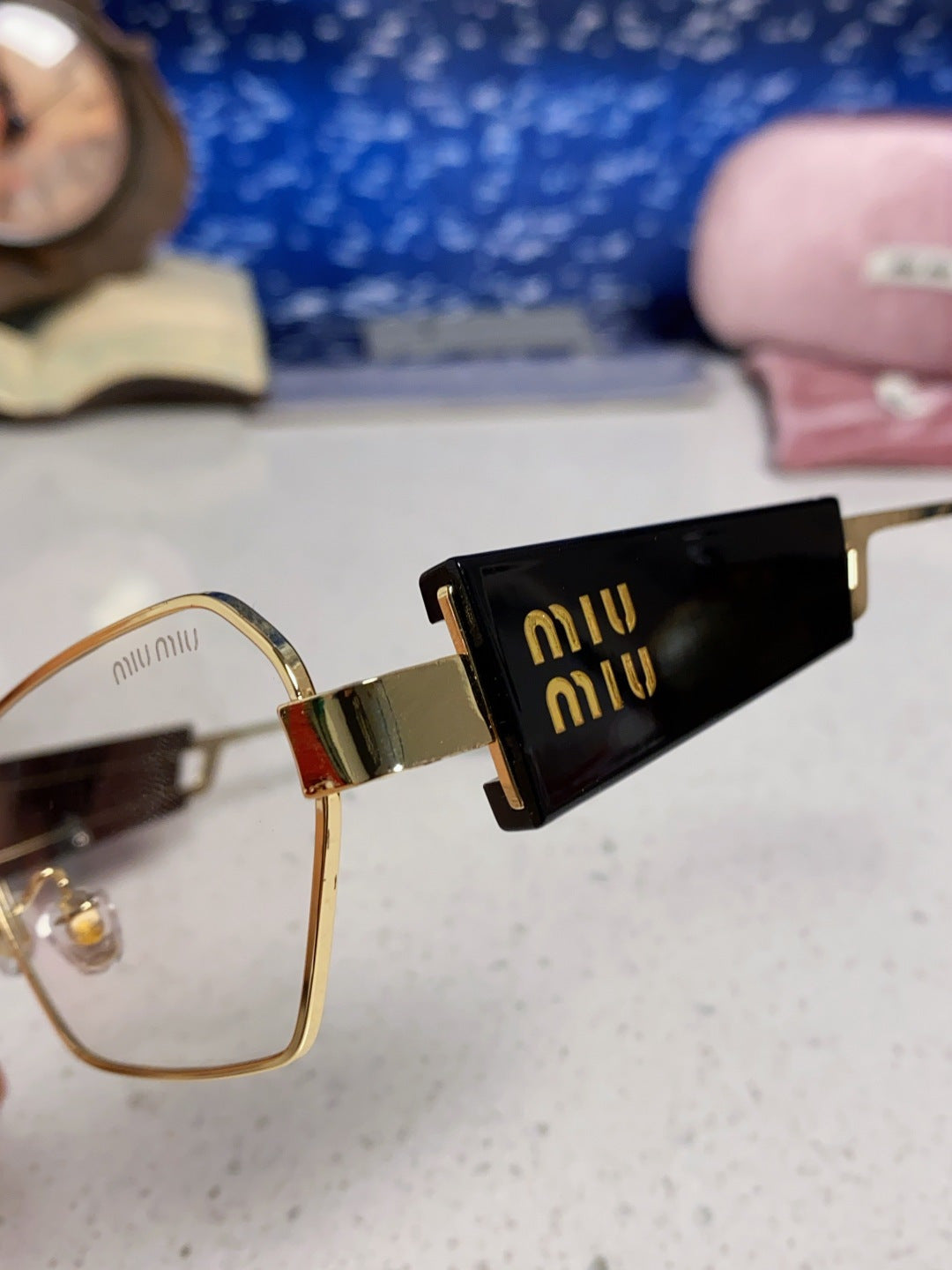 Miu Miu Fashion Silver Lens Sunglasses for Women - 399209 - detail image 7