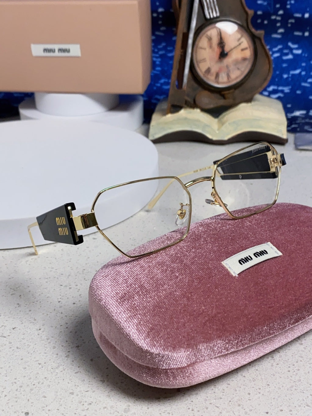 Miu Miu Fashion Silver Lens Sunglasses for Women - 399209 - detail image 10