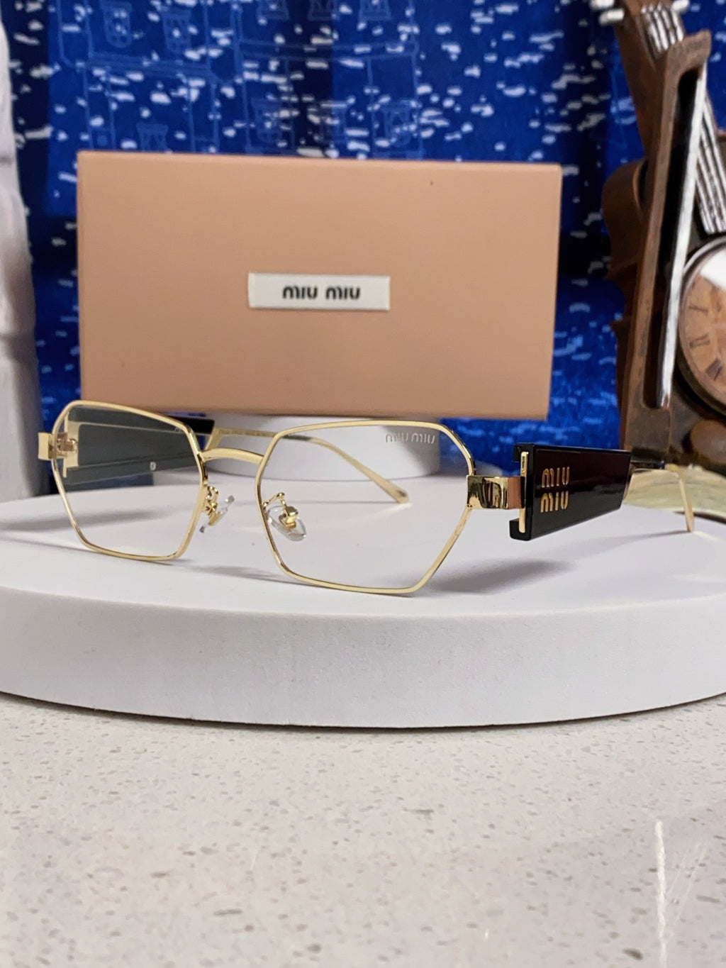 Miu Miu Fashion Silver Lens Sunglasses for Women - 432598