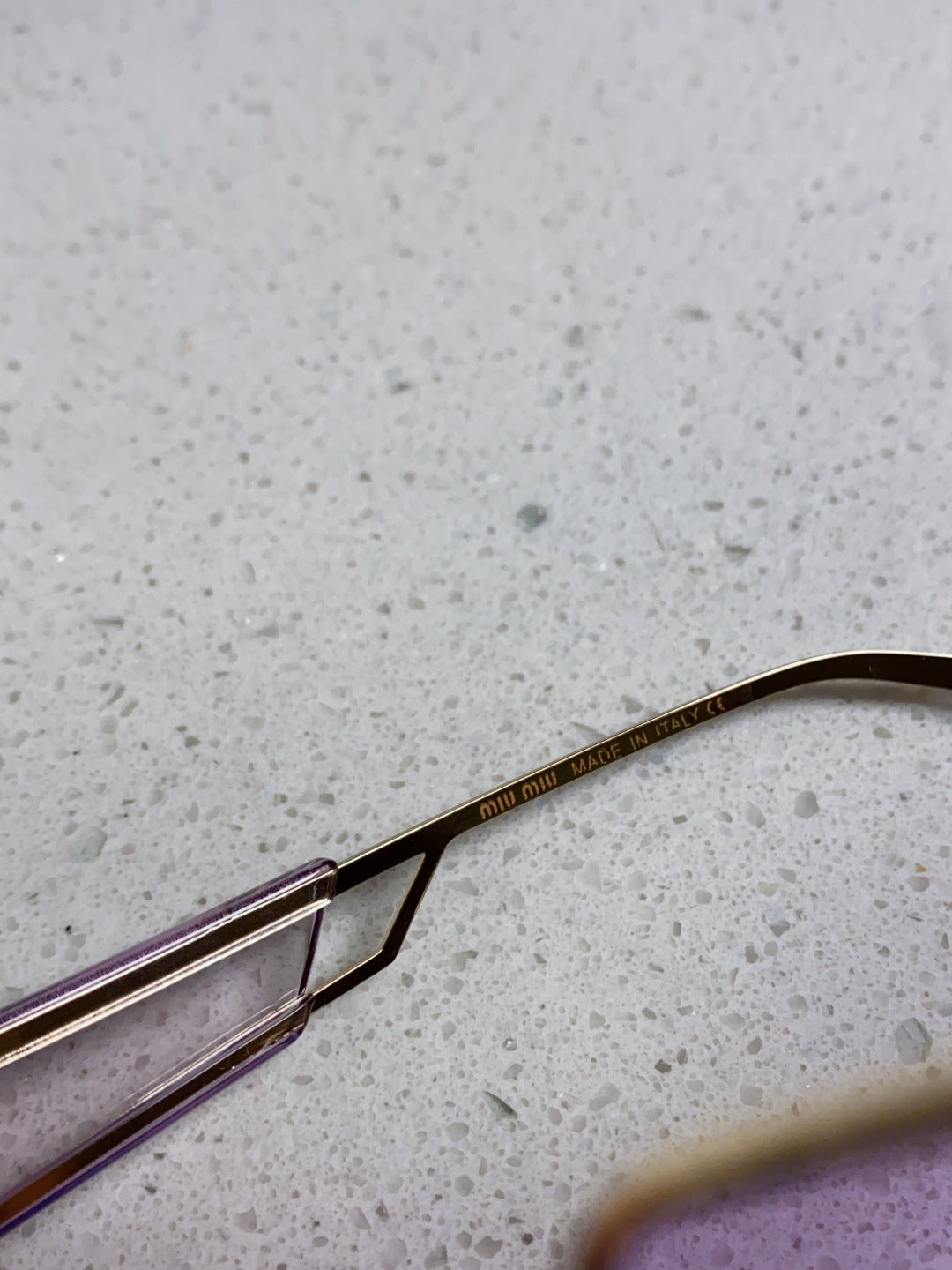 Miu Miu Fashion Silver Lens Sunglasses for Women - 399210 - detail image 8