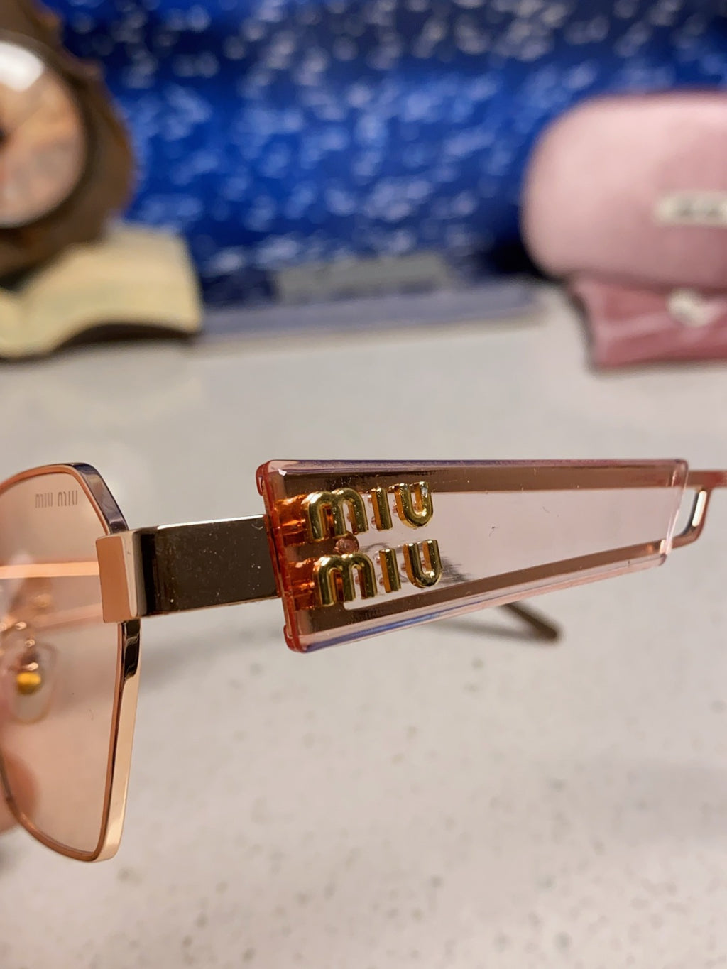 Miu Miu Fashion Brown Lens Sunglasses for Women - 399211 - detail image 7