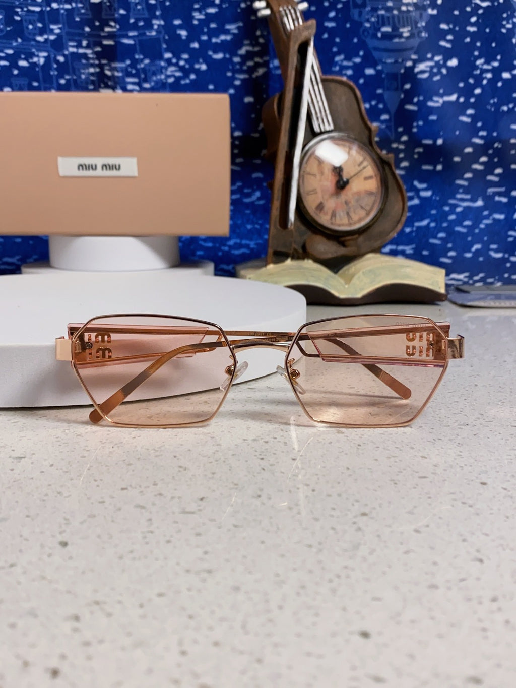 Miu Miu Fashion Brown Lens Sunglasses for Women - detail image 9