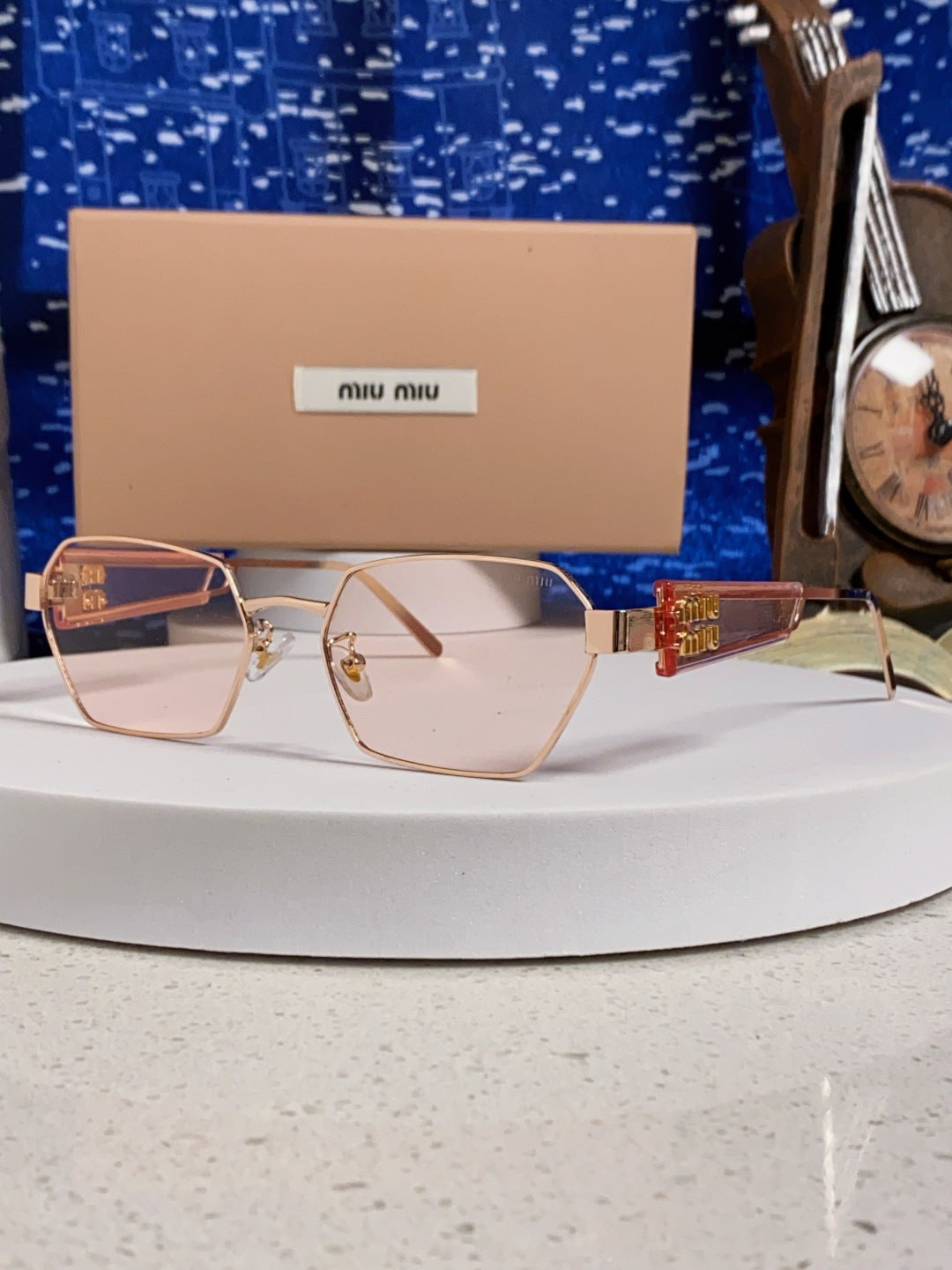 Miu Miu Fashion Brown Lens Sunglasses for Women