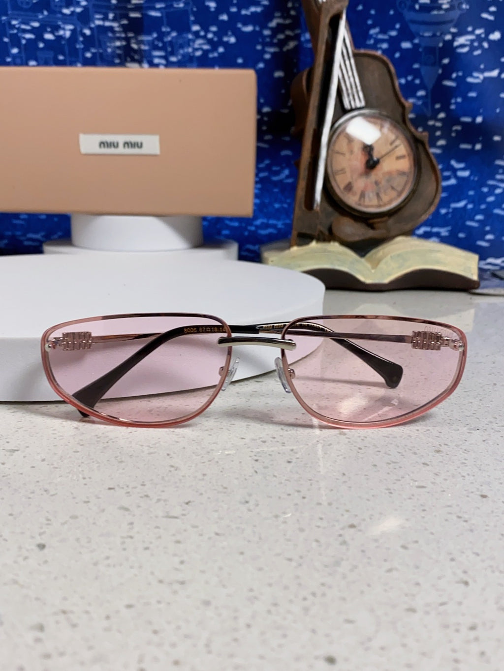 Miu Miu Fashion Pink Lens Sunglasses for Men & Women - 158588 - detail image 10
