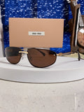 Miu Miu Fashion Red Lens Sunglasses for Men & Women - 399171