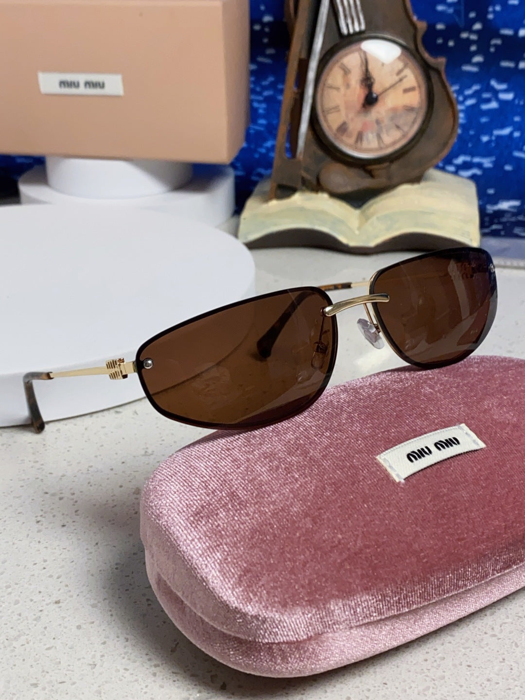 Miu Miu Fashion Red Lens Sunglasses for Men & Women - 158589 - detail image 10