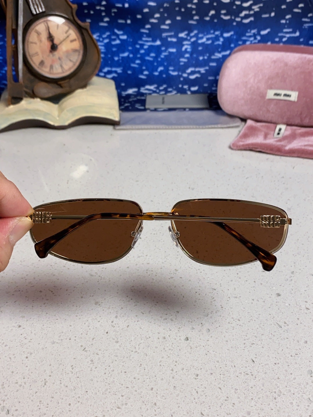 Miu Miu Fashion Red Lens Sunglasses for Men & Women - 158589 - detail image 5