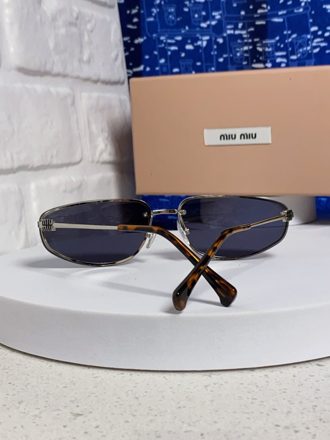 Miu Miu Fashion Black Lens Sunglasses for Men & Women - 158590 - detail image 2