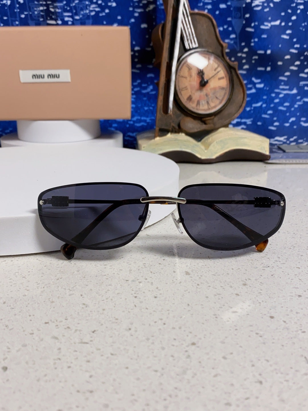 Miu Miu Fashion Black Lens Sunglasses for Men & Women - 158590 - detail image 8