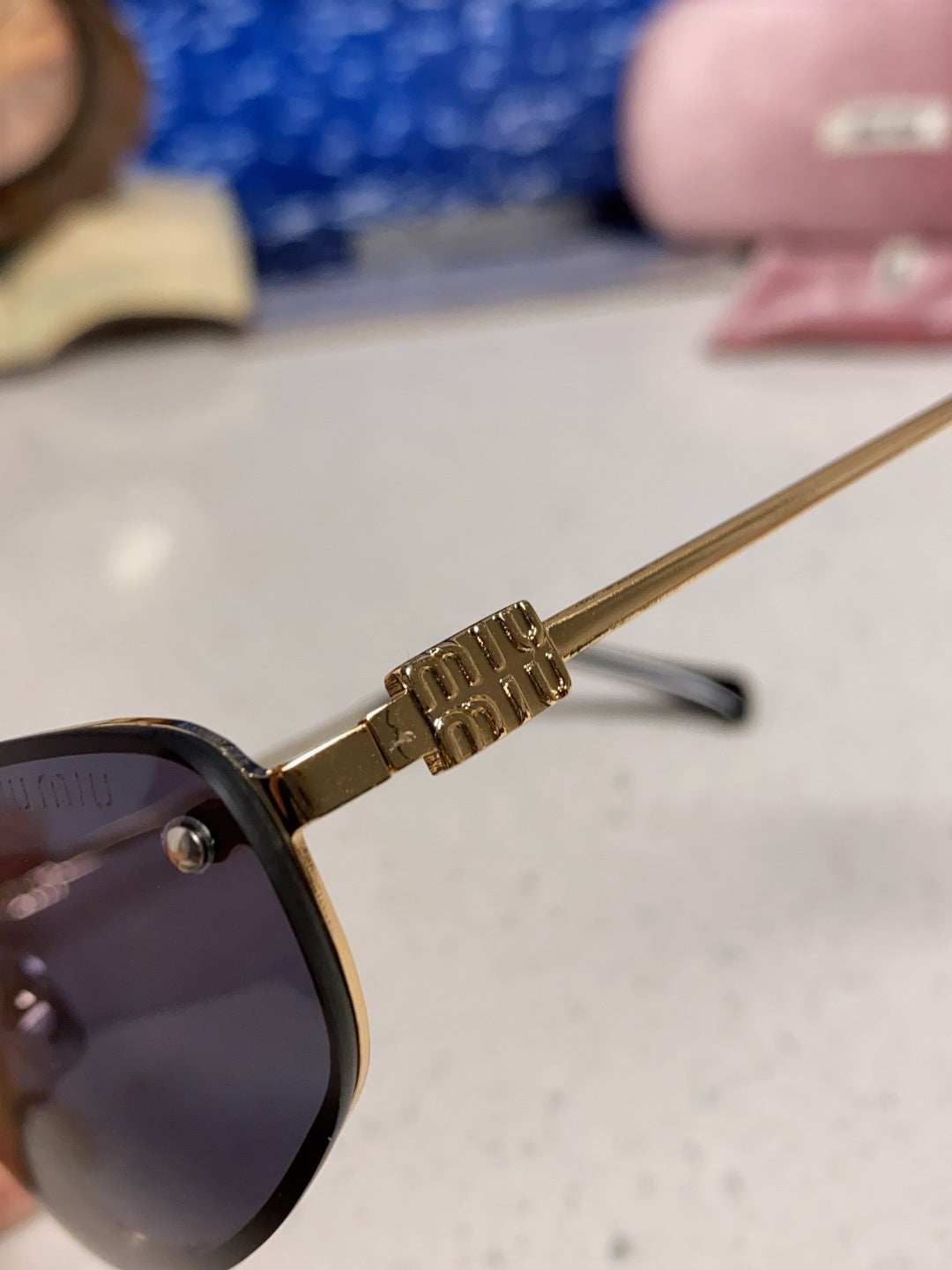 Miu Miu Fashion Silver Lens Sunglasses for Men & Women - 158591 - detail image 7