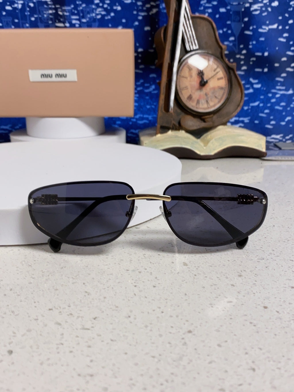 Miu Miu Fashion Silver Lens Sunglasses for Men & Women - 158591 - detail image 9