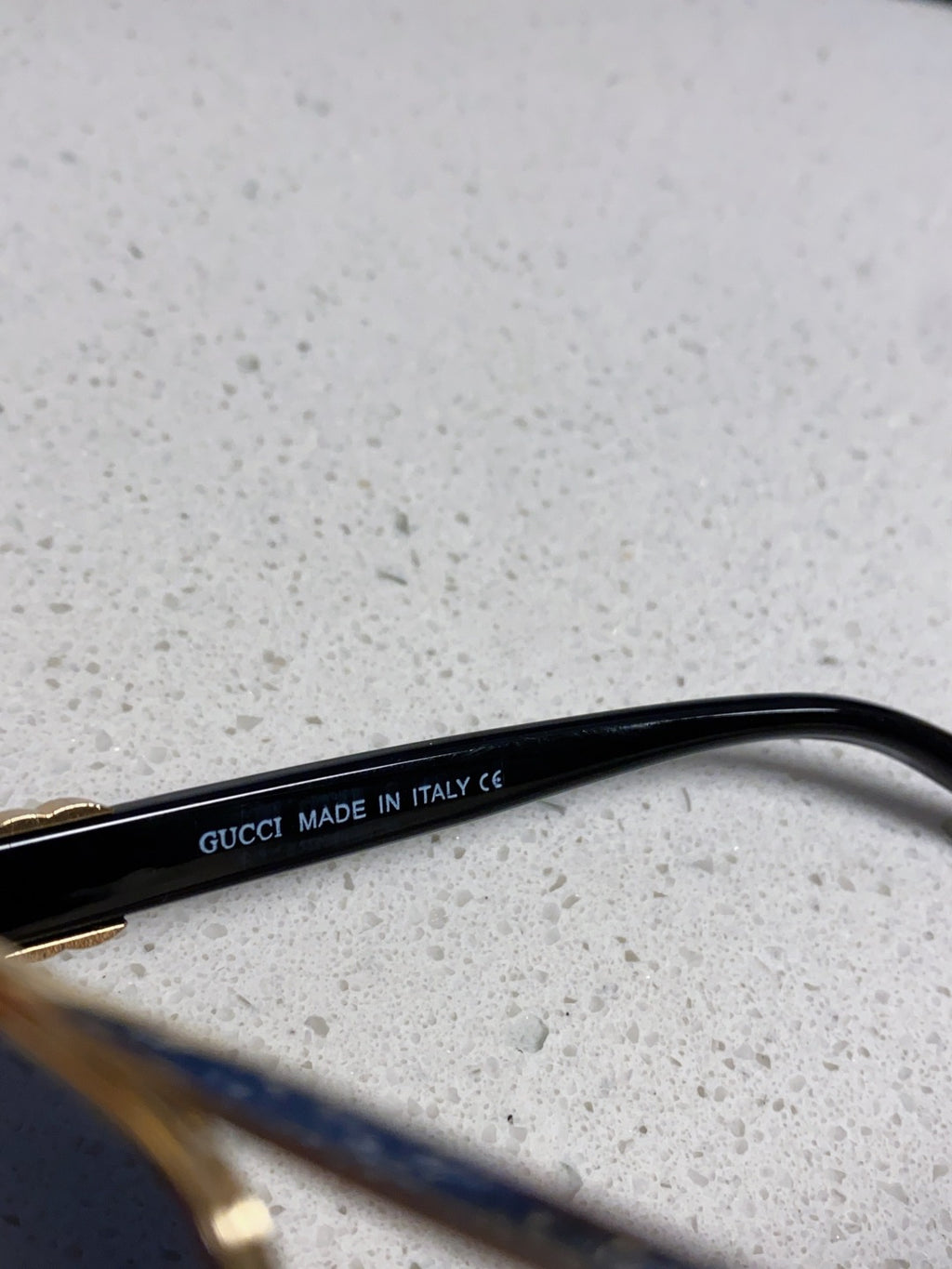 Gucci Metal Square Blue Lens Sunglasses for Men & Women - 158237 - detail image 8