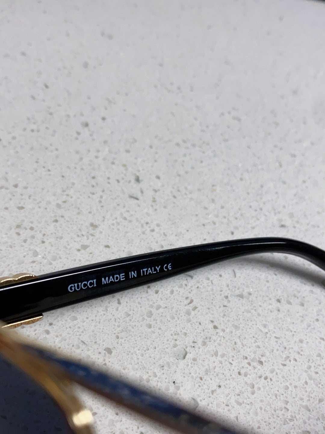 Gucci Metal Square Blue Lens Sunglasses for Men & Women - 158237 - detail image 8