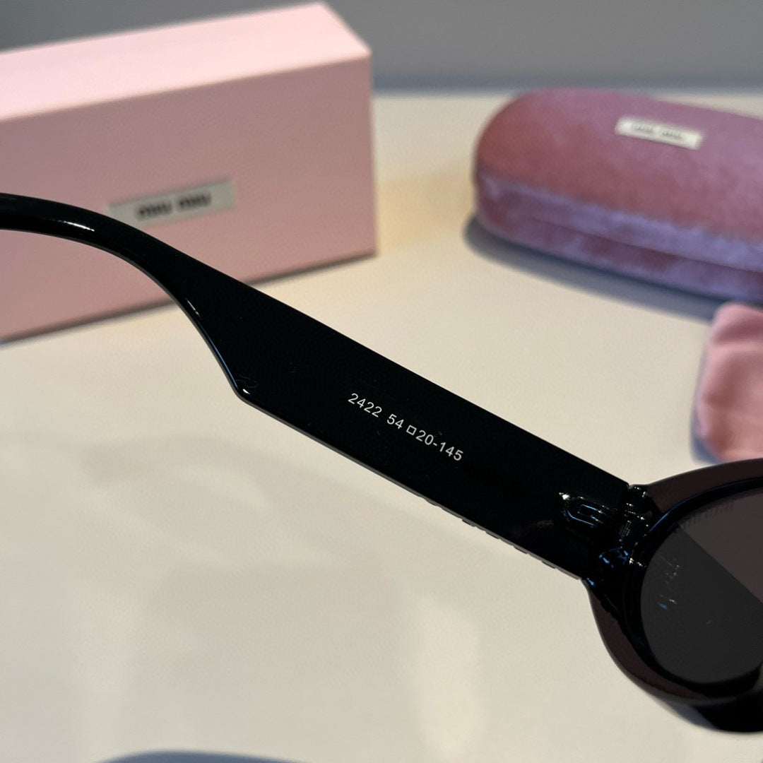 Miu Miu Cat-Eye Black Lens Sunglasses for Men & Women - 382962 - detail image 10